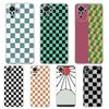 Checkerboard Plaid Checked Phone Case For Xiaomi Redmi Note 12 4G 11 10 Pro 5G 10C 10S 9S 9 9T 8T 9C 9A 8 8A 7 K50 K40 Cover