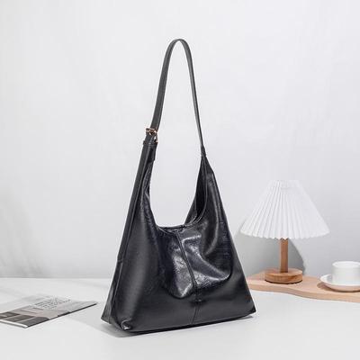 Damen Crossbody-Tote mit großer Kapazität aus weichem Leder - 2025 Hochwertige Einzel-Schultertasche