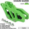 JFG Racing Dirt Bike Chain Guard Guide Protector for KX250 2019-2020, KX250F 2009-2019, KX450F 2009-2018, KLX450R 2013-2015/2018-2019, Green
