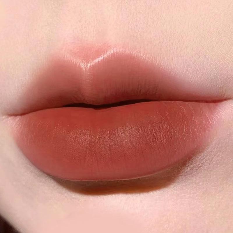 HERORANGE Cold Brown Milk Mousse Velvety Matte Lip Tint: Brightening & Long-Lasting for Students 2