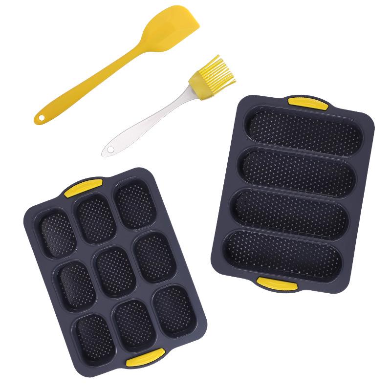 Non-Stick Silicone Bread & Cake Mold Set - Baking Tools