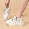 Platform Sneakers Women Casual Shoes Slip Chunky Shoes White Fashion Sneaker Walking