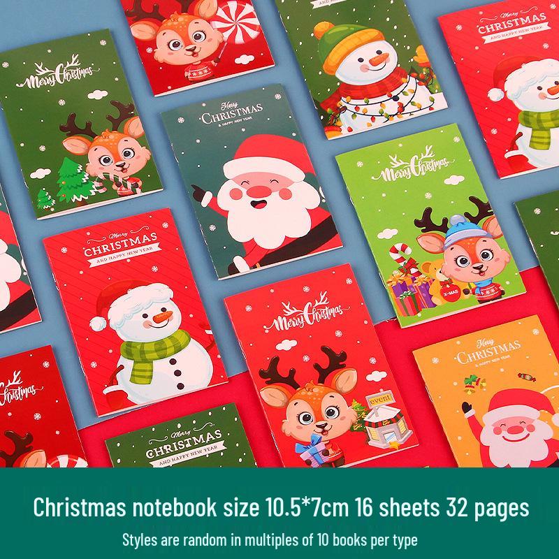 Ten-Color Cartoon Ballpoint Pen - Cute Christmas Gift for Kids and Students