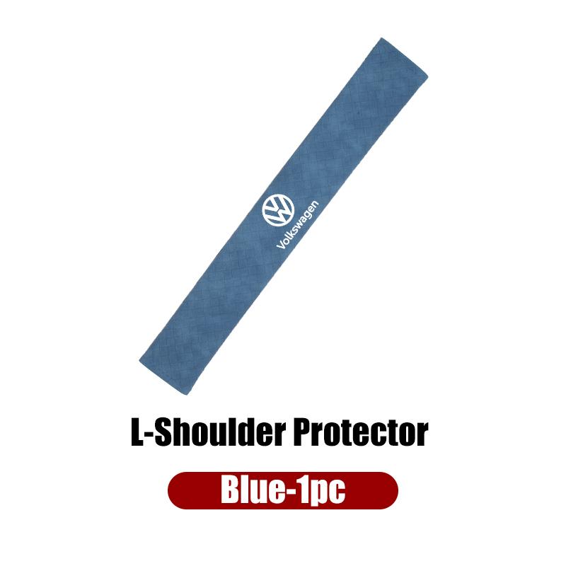 Car Shoulder Pad Safety Belt Protector Cover Strap Mat Accessories For VW Tiguan CC Jetta Polo Golf Passat Scirocco T-ROC Touare Zf9