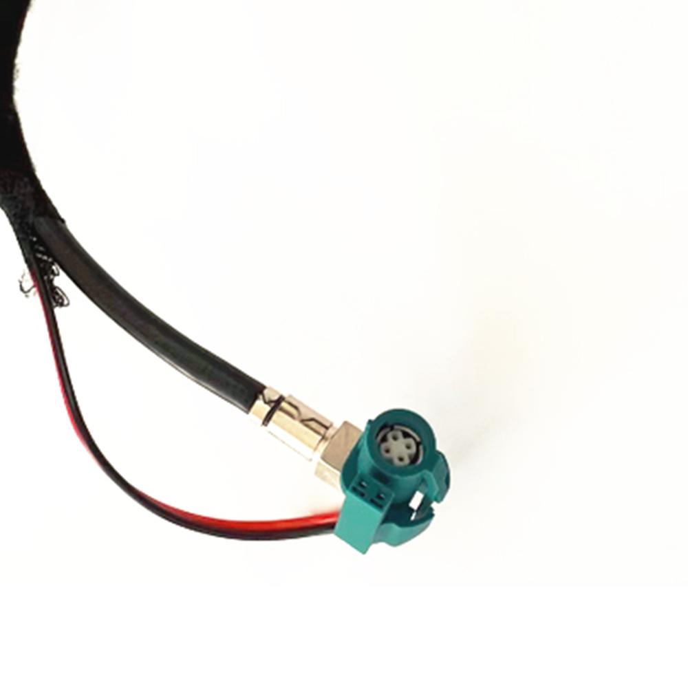 4+2Pin Fakra HSD Z Male To Z Female 90 Degree 535 Cable For BMW