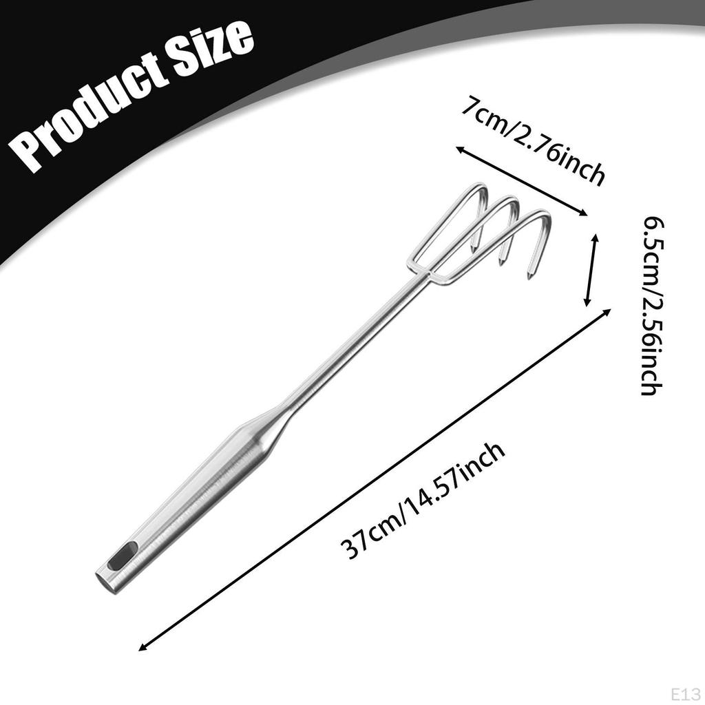 Ancinho de Mão Ergonômico de Aço Inoxidável Resistente Ferramenta de Capinar Portátil Garra de Cultivo Solo
