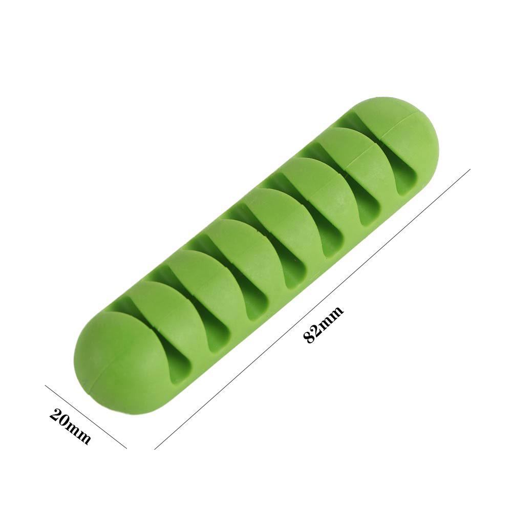 Cable Clip Cord Holder Cable Winder Headphone 7 Holes USB Cable Organizer Cable Clamp Wire Winder