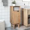 VidaXL Bathroom Cabinet "OTTA" 35x30x90 Cm Solid Pine Wood, Bathroom Storage Cabinet, Cupboard of 4013458