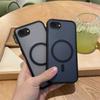 Luxury Shockproof Armor Magnetic Phone Case for iPhone 16E 17E For Magsafe Matte Clear Balck Fashion Cover for Iphone 17E 16E