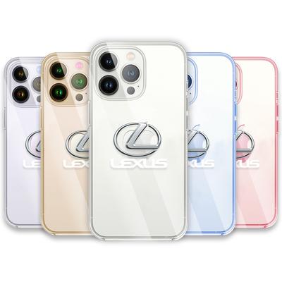 Nieuwe Mode Auto Logo Transparante Telefoonhoesje Voor IPhone 11 12 13 14 Pro Max XR X XS SE 7 8 Plus Voor Lexus IS ES GS LS UX NX RX