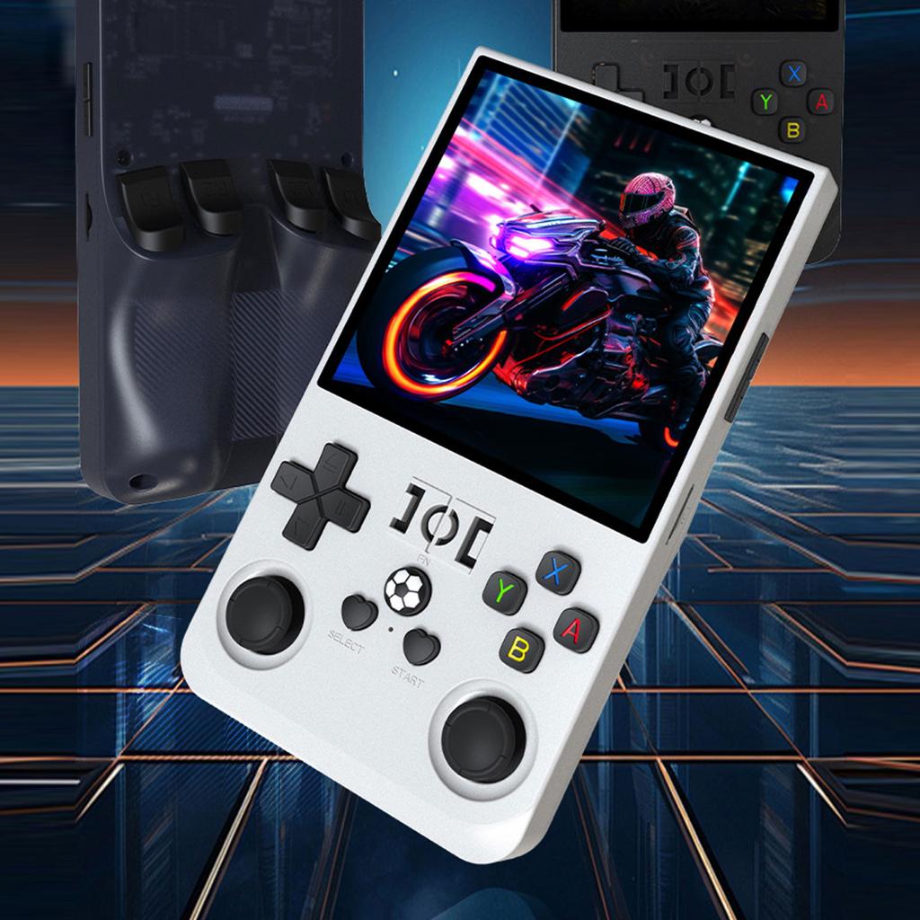 Handheld Game Console, 4.0 Inch Screen Linux System, Equipped With 64GB Card, Retro Game Console Built In 18000+ Games, 4000mAh