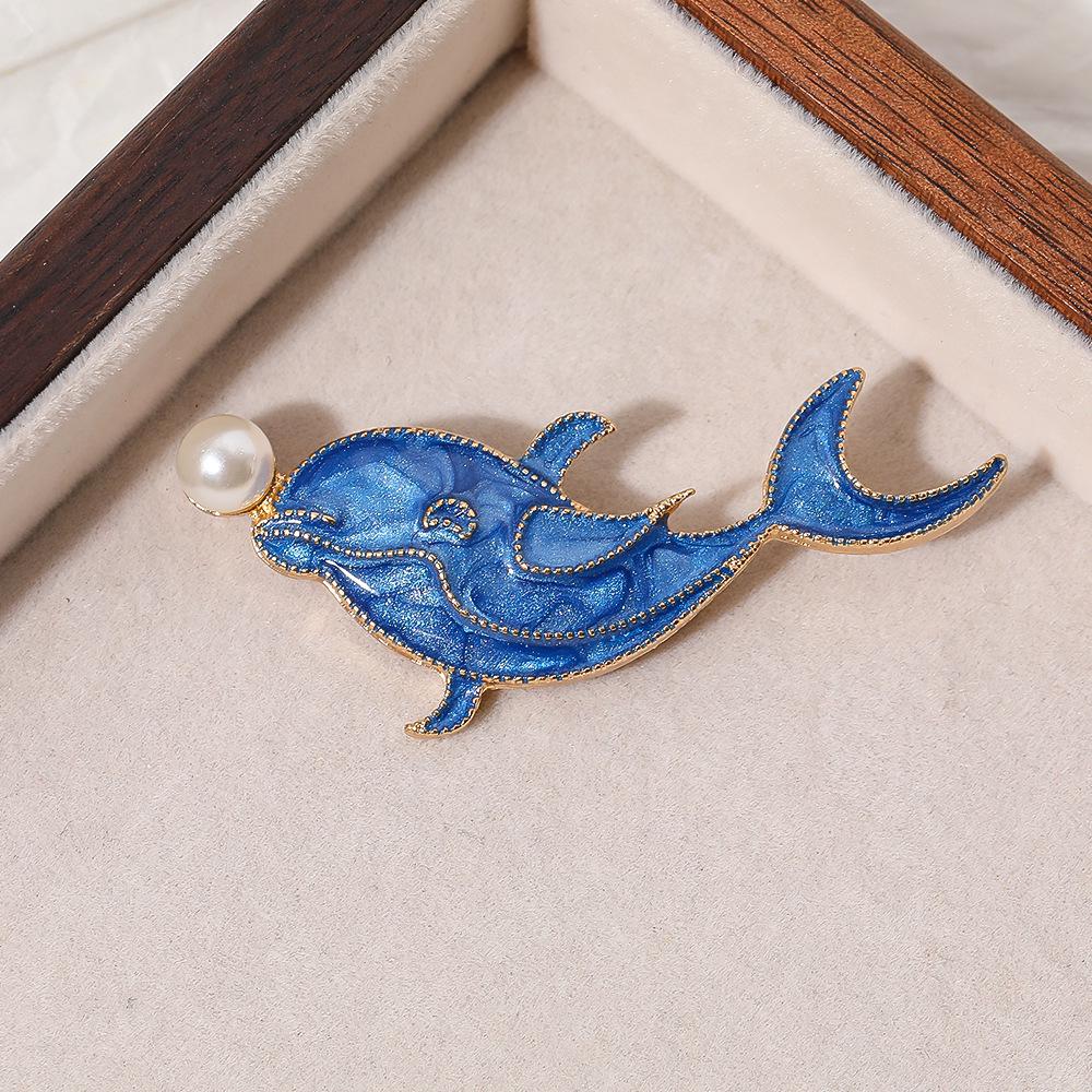 

Брошь «Дельфин»: Пин премиум-класса, милый в европейском и американском стиле