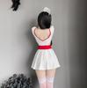 Nurse Sexy Nurse Nurse Stockings 6 Piece Set [YUEEI] Uniform, V-Neck, Perforated, See-Through, Cosplay, Red, Erotic, Erotic, Cute, Moe, Temptation,