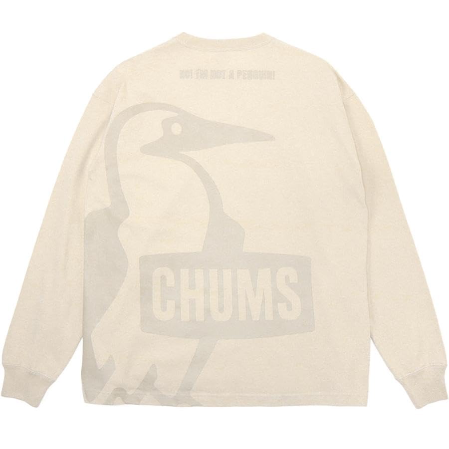 

Retro Oversized Big Booby Brushed Greige [Chums] L/S T-Shirt Men s
