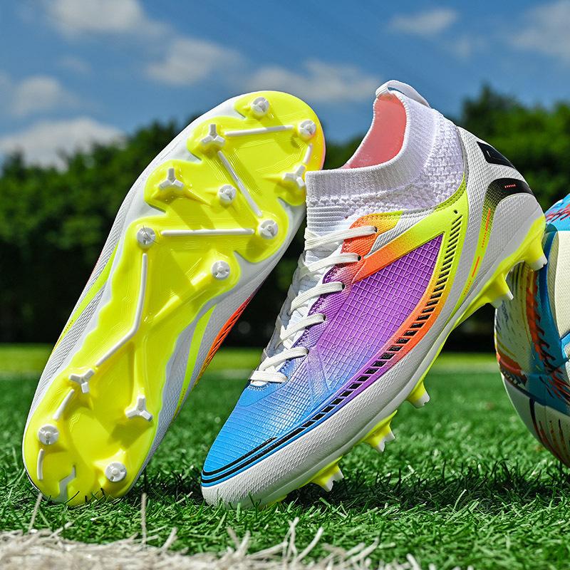 Messi World Cup Soccer Shoes Men's TF Shattered Nails AG Long Nails Adult Turf Student Professional Game Training Women