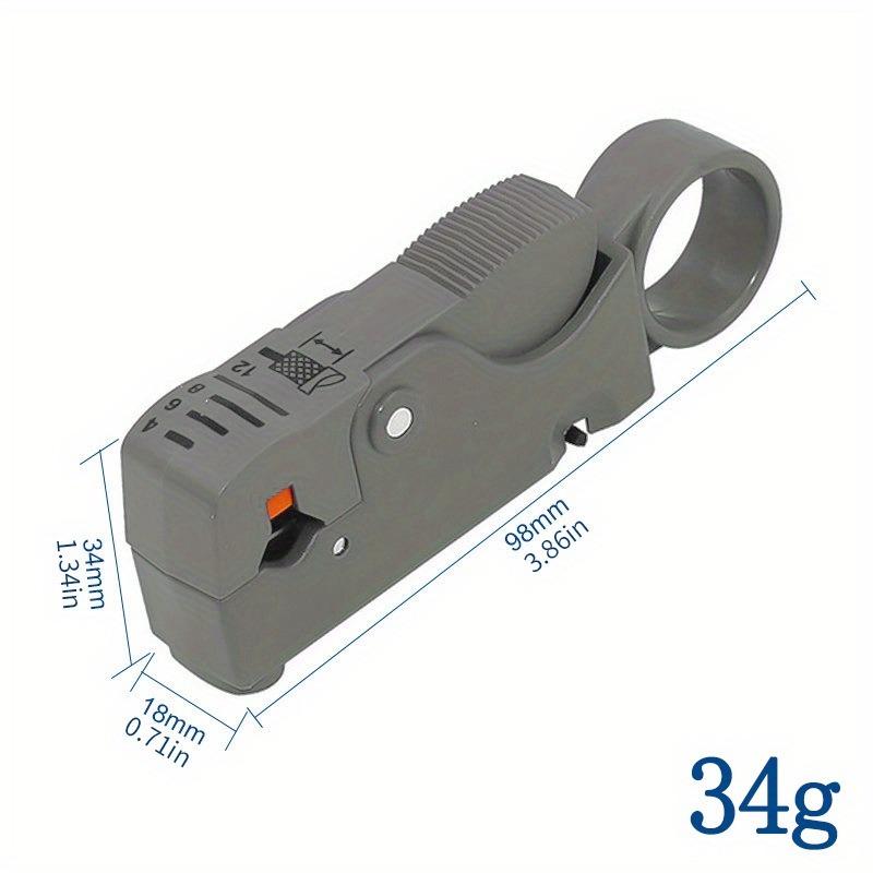 

Автоматический многофункциональный инструмент для зачистки проводов и обжима с шестигранным ключом, кусачки с пластиковой ручкой, инструмент для зачистки проводов с двойным лезвием для зачистки кабеля