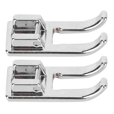 2pcs Snap On 7mm Open Toe Foot Large Opening High Hardness Q235 Steel Open Toe Presser Foot for