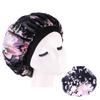 New Satin Hair Caps for Sleeping Women Bath Wide-brimmed Headwear Cover Hat Curly Hair Styling Accessories Hair Cap for Sleeping