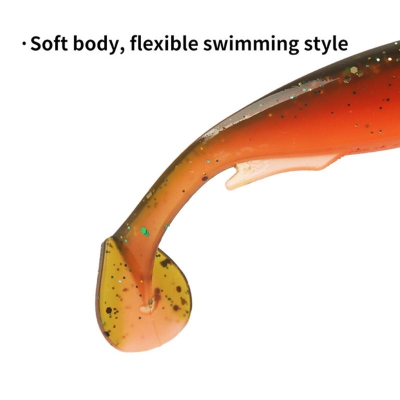 Fishing Lures for Saltwater Paddle Tail Swimbaits T Tail Baits Artificial Baits Fishing Lure for Trout Swim Baits