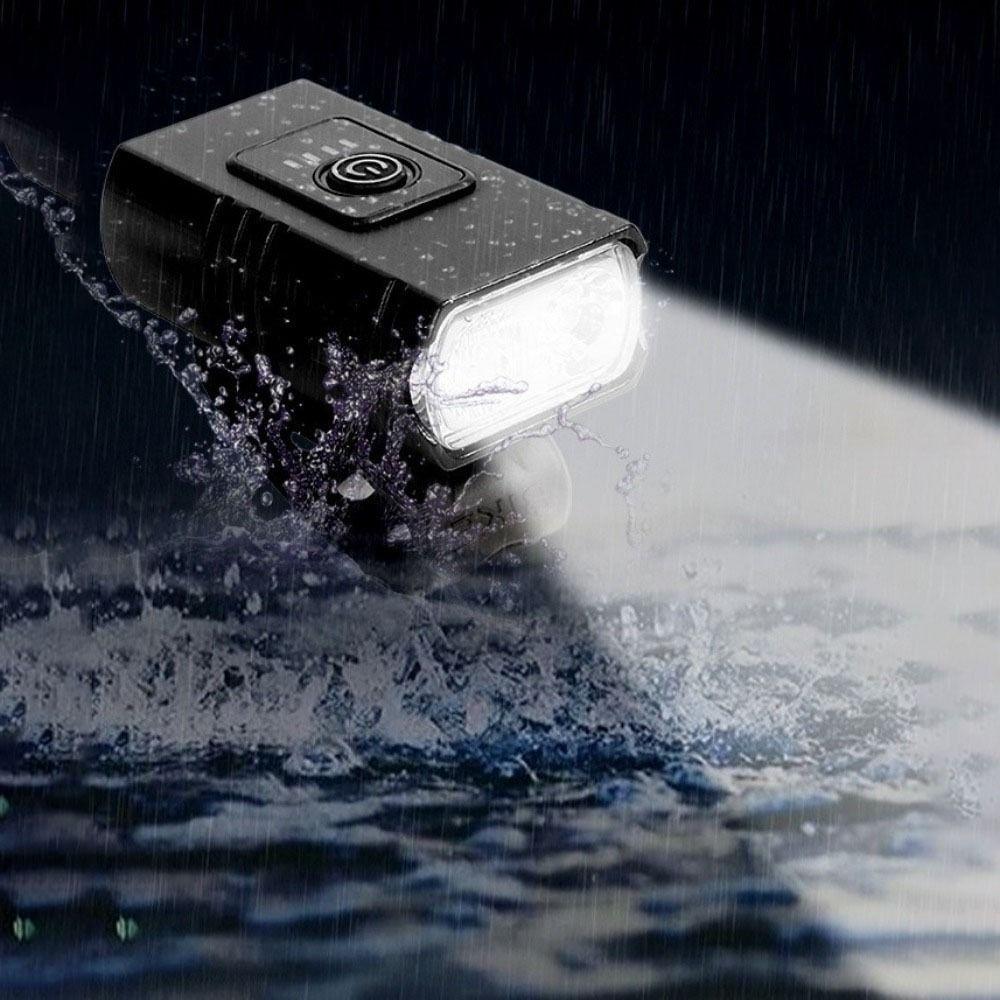 Aluminum Zinc Zinc Alloy MTB Road Bike Head Lamp Smart Sensor Bicycle Front Lamp Outdoor Flash Light