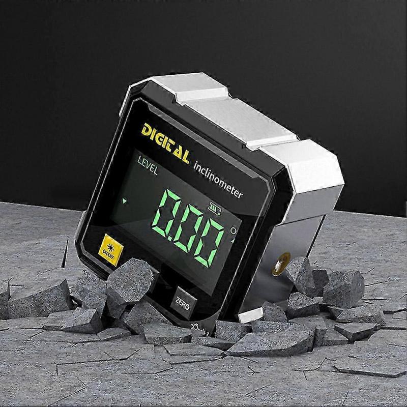 Woodworking Tools 4-Sided Magnetic Dual Laser Inclinometer Digital Laser Level