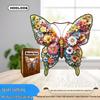 HOOLOOG Intricate Butterfly & Flower Wooden Puzzle Money Box