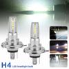 1/2 Pcs H4 Halogen Headlight Bulb for Car Motorcycle H4 Fog Light Far Near Light Bulbs General Purpose Replacement Accessories