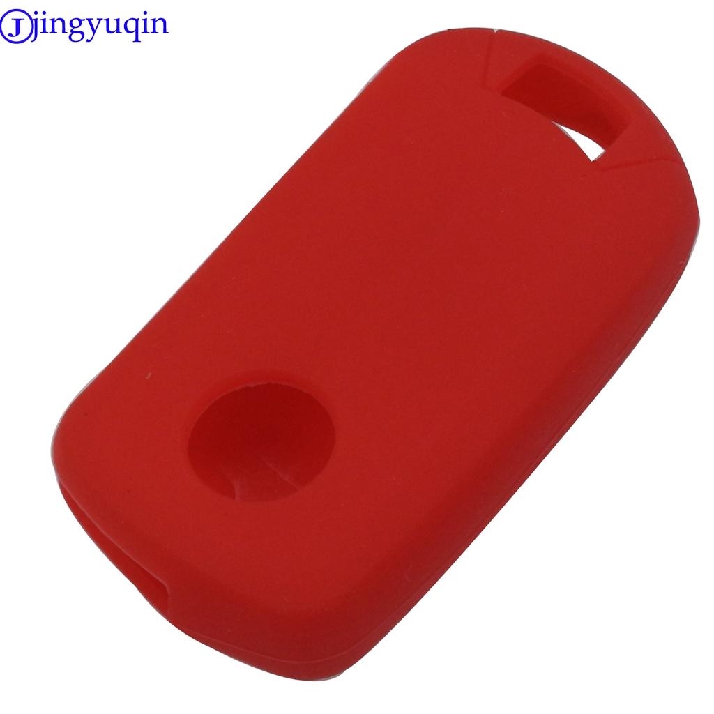 Jingyuqin 3 Buttons Remote Silicone Car Key Cover Case Fob For Opel Vauxhall Astra Vectra Corsa Signum Folding Key Case
