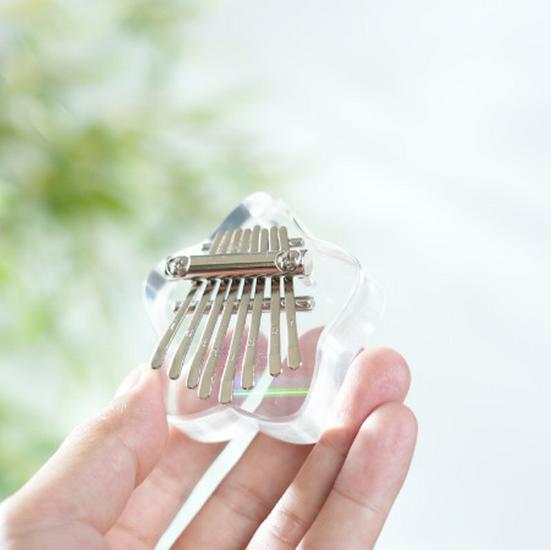 Portable 8-Note Mini Kalimba Thumb Piano for Beginners