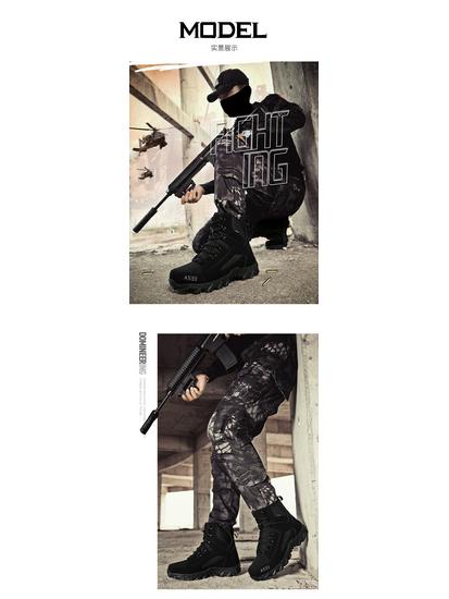 2025 Men's & Women's Fleece-Lined Hiking and Combat Boots: Warm, High-Quality Military Style for Autumn & Winter