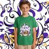 One Piece Joy Boy Anime Print Boys Girls Cotton T Shirt Kids Casual Summer Top Soft Breathable Crewneck