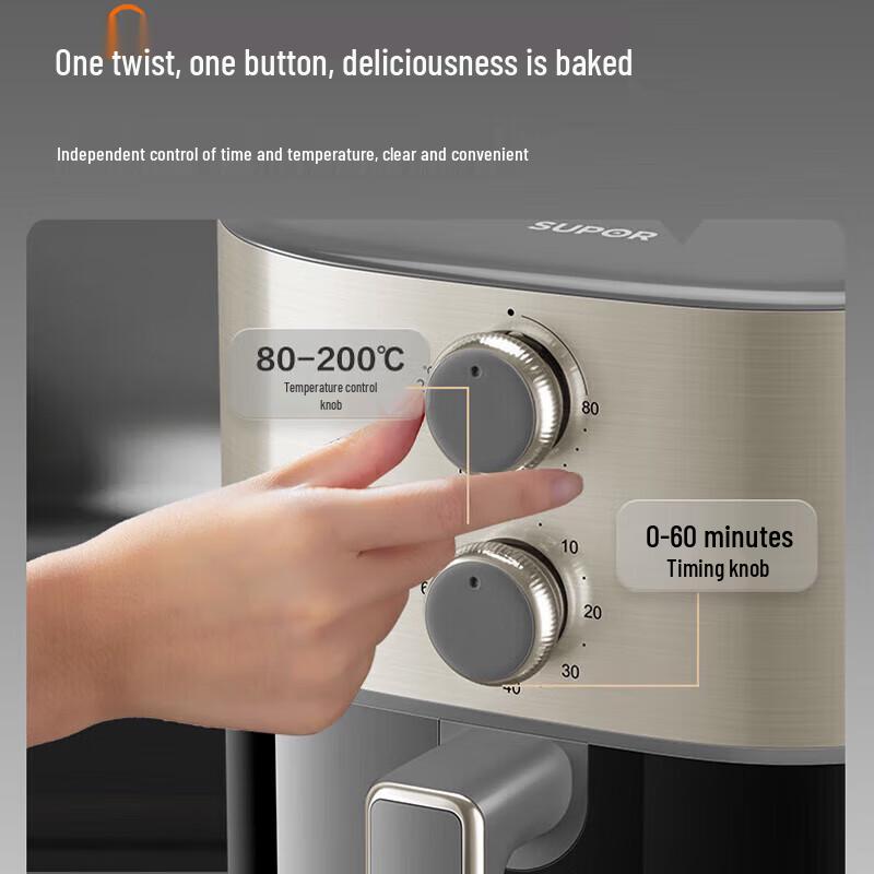 Supor 6L Multi-functional Air Fryer CN Plug (adapter Included)