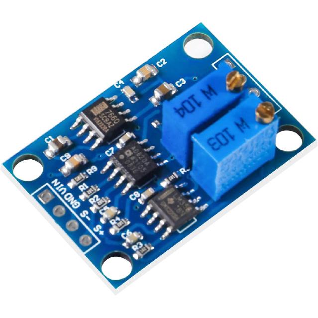 2pcs Voltage Amplifier Module AD620 Instrumentation Amplifier Module Signal Amplifier Module DC 3-12V High Precision