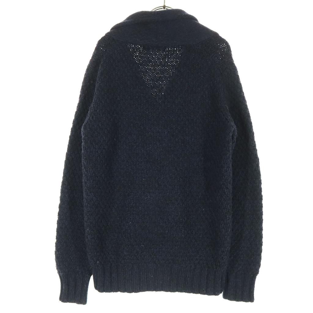 TOMORROWLAND cashmere blend Long sleeve Shawl collar knit cardigan L Navy Men's Used