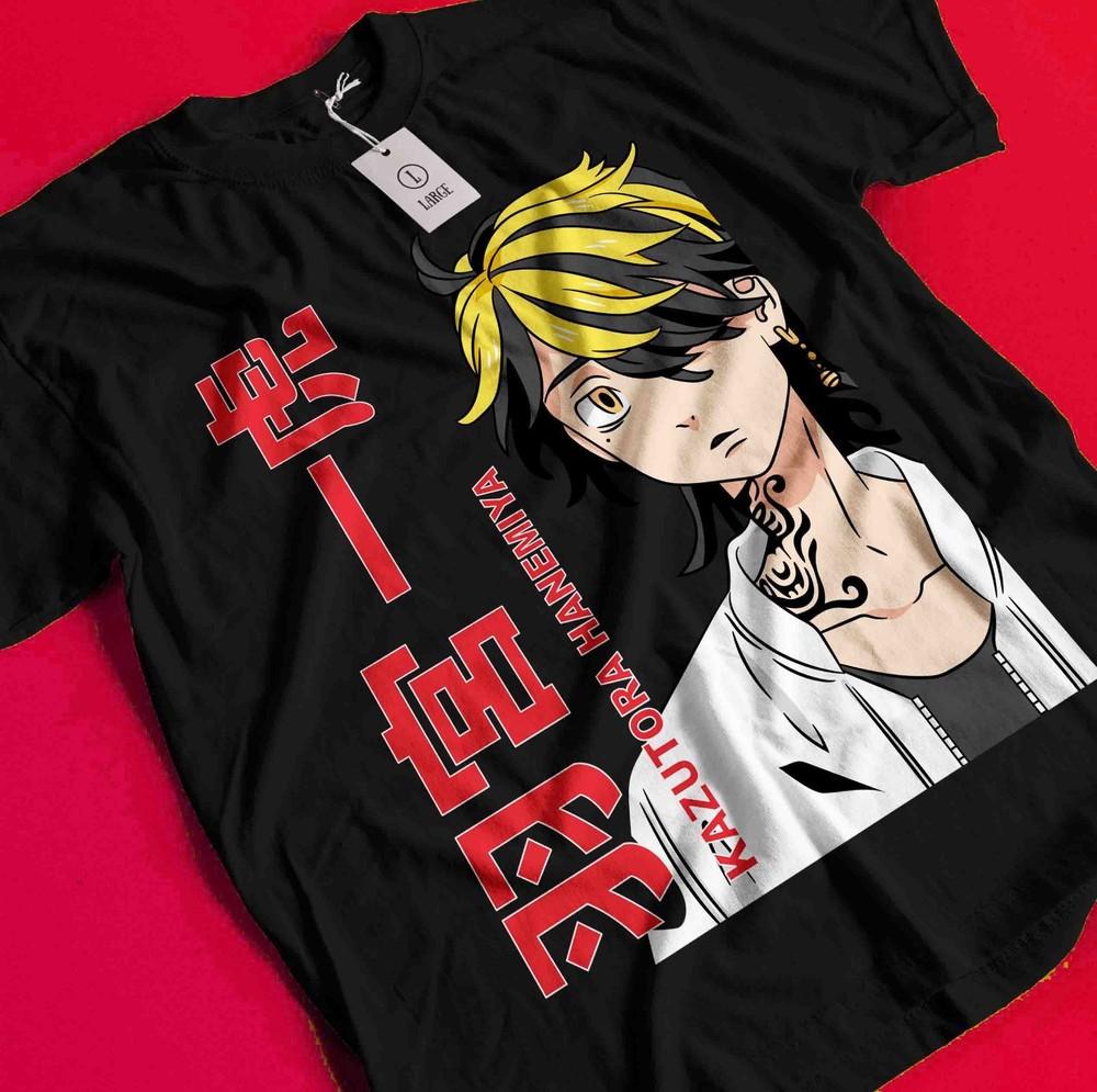 

Tokyo Revengers T-Shirt Manjiro Sano Shirt Takemichi Hanagaki Tshirt Ken Hakkai BB1704 L