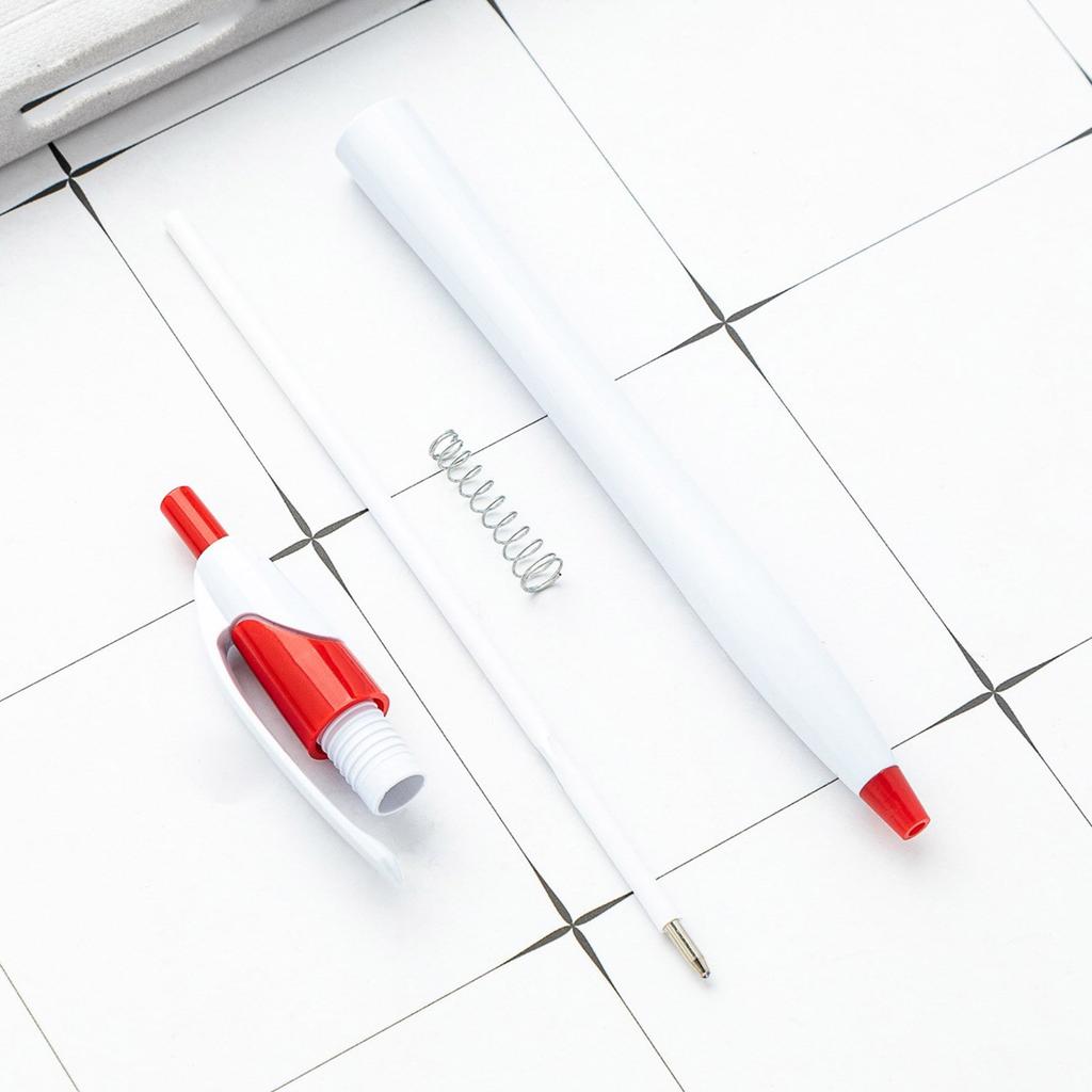 12Pcs Retractable Ballpoint Pen with Pen Clip Office Signing Pen Signature Pen Smooth To Write for Hotel Reception