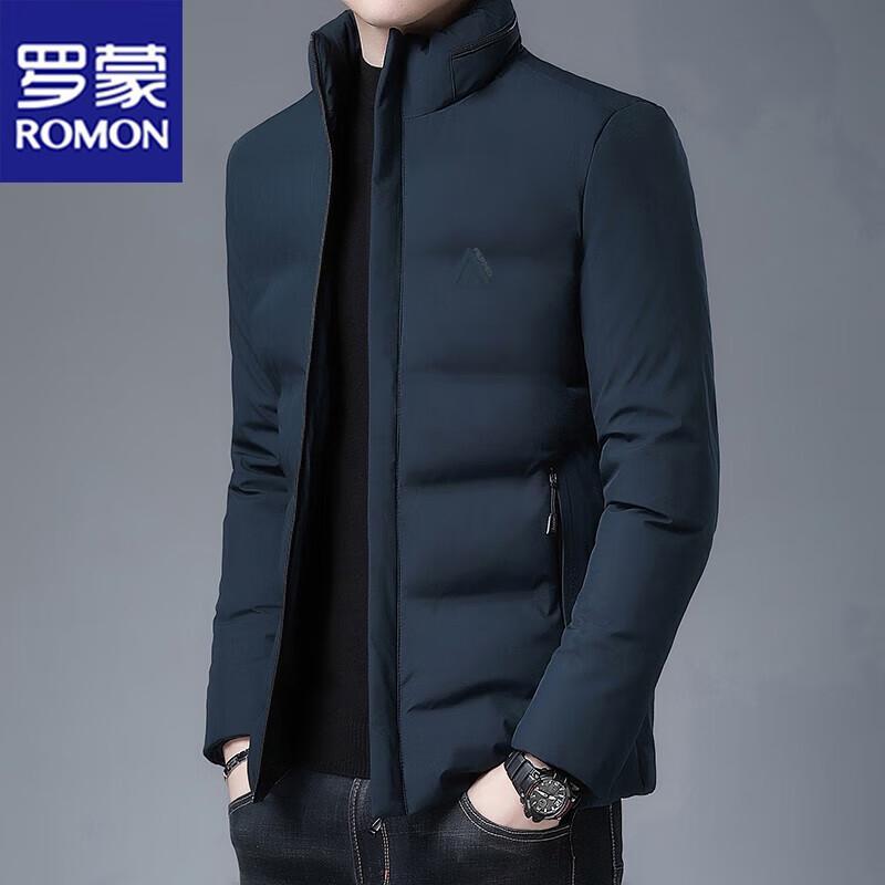 

ROMON Men s Winter Thickened Stand Collar Cotton Jacket L
