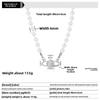 Saturn Pearl Necklace Women's Pin Three-dimensional Planet Neck Chain Premium Versatile Sweater Chain Collarbone Chain