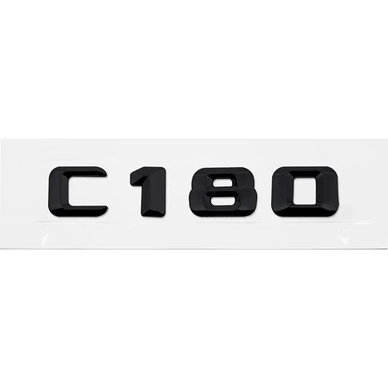 Modified Car Trunk Sticker Letter Badge Decals Decoration for Mercedes Benz C Class C32 C36 C43 C55 C63 C180 C200 C220 C230