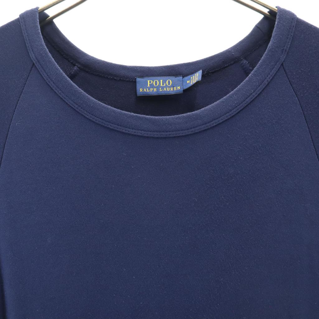 POLO RALPH LAUREN Short sleeve Long dress M Navy Women Used