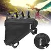 Mountain Bike Triangular Bag Oxford Cloth Bicycle Cycling Hanging Front Fixed Tool PocketGoods Triangular Bag