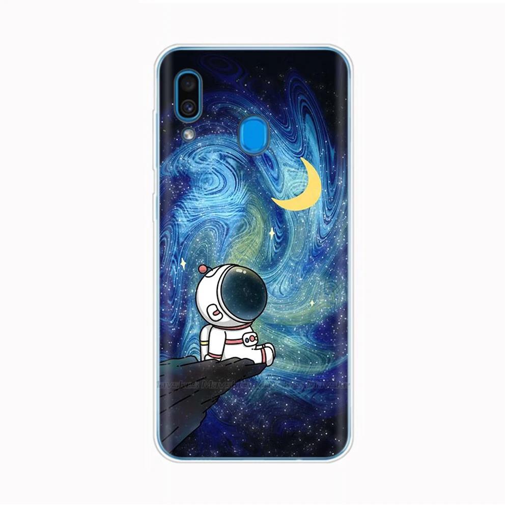For Samsung Galaxy M20 M10 M30 Case Clear TPU Soft Silicon Fashion Phone Case For Samsung M20 M30 M10 GalaxyM30 unda Cover Coque