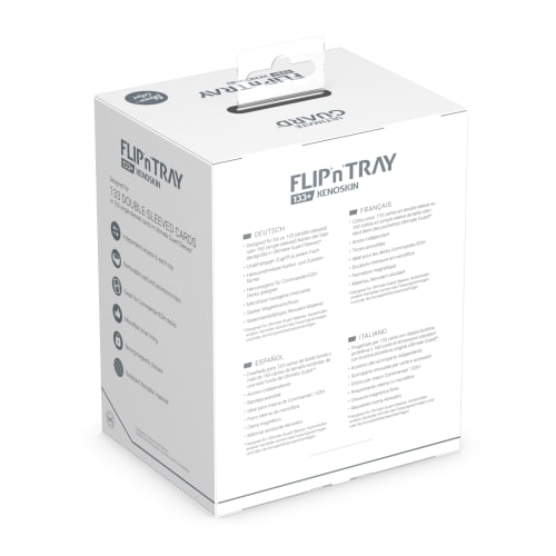 Ultimate Guard Flip Tray Deck Case 133+ Xeno Skin Monochrome (Gray) UGD011392