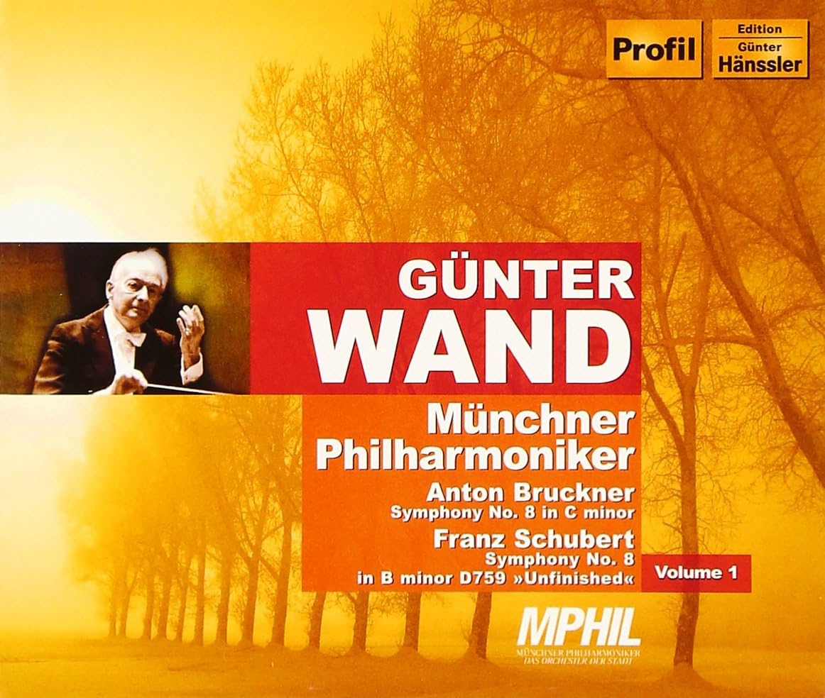 

CD WAND (GÜNTER), MUNICH PHILHARMONIC - Bruckner: Symphony No. 8 / Schubert KICC8078 Japan ObiClassical Used
