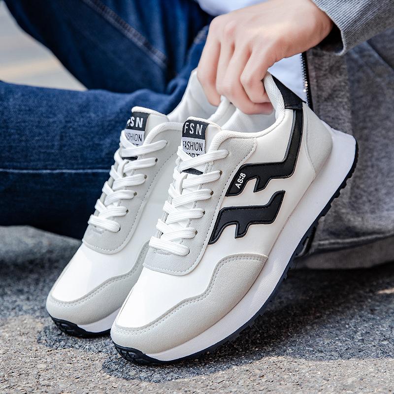 Shoes New Spring Leather Surface Wear-resistant Lightweight Sports and Leisure Shoes Classic Forrest Gump Shoes