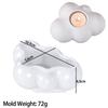 Large Cloud Candlestick Silicone Mold Cloud Tray Resin Making Mould DIY Concrete Storage Plate Candle Making Supplies Home Decor