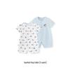 YEEHOO Baby Pure Cotton Short Sleeve Romper