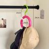 3Pcs Multifunction Invisible Luxury Plastic Hat Storage Coat Hanger Nordic Adult Home Closet Use
