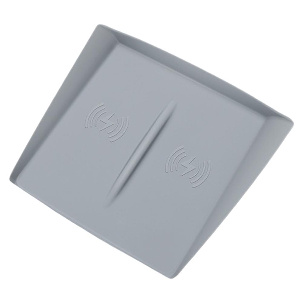 Wireless Charger Pad Silicone Mobile Phone Non-Slip Mat Scratch-Resistant Anti-Slip Charger Pad Cover for Tesla Model 3 Highland