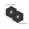2Pcs Wiper Arm Hole Protective Covers Pads Car Accessories Premium Easy to Install Windshield